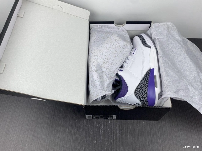 Jordan Retro CT8532-105 3 Air 'Dark Iris' 1127